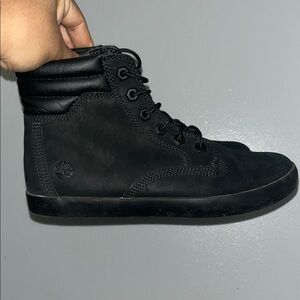 Timberland Women's Black Leather Boots